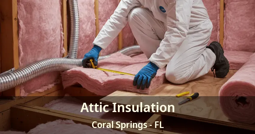Attic Insulation Coral Springs - FL