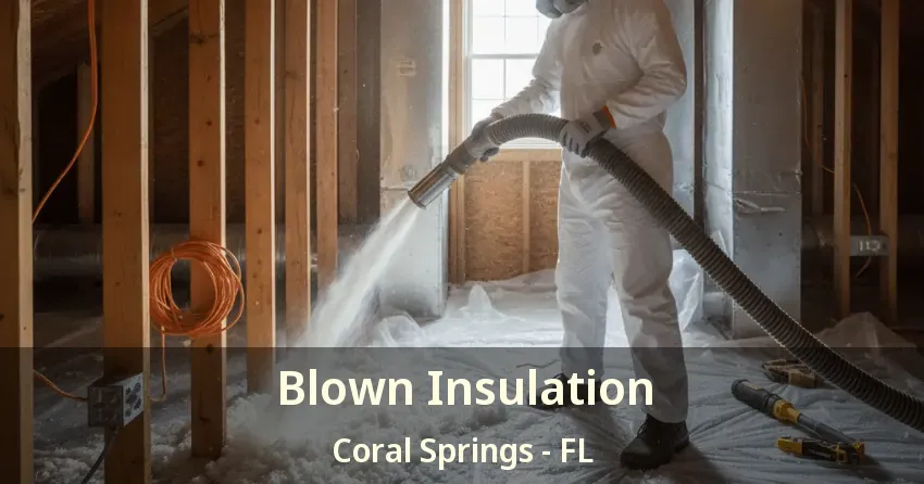 Blown Insulation Coral Springs - FL Blown Insulation Coral Springs - FL