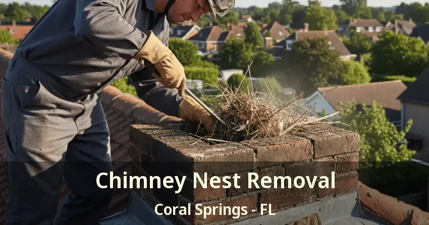 Chimney Nest Removal Coral Springs - FL