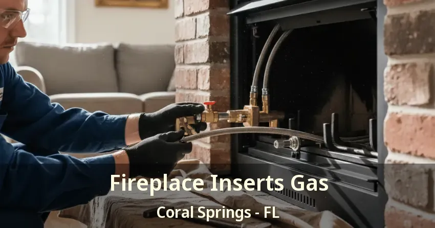 Fireplace Inserts Gas Coral Springs - FL