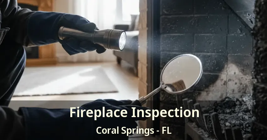 Fireplace Inspection Coral Springs - FL