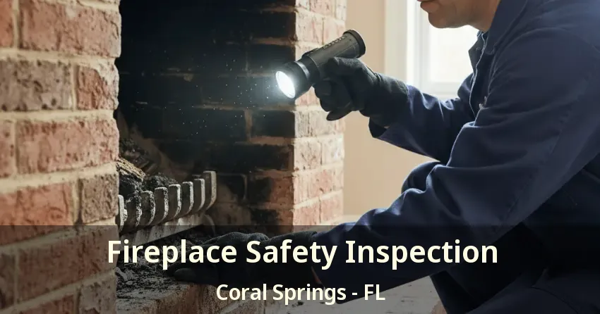 Fireplace Safety Inspection Coral Springs - FL