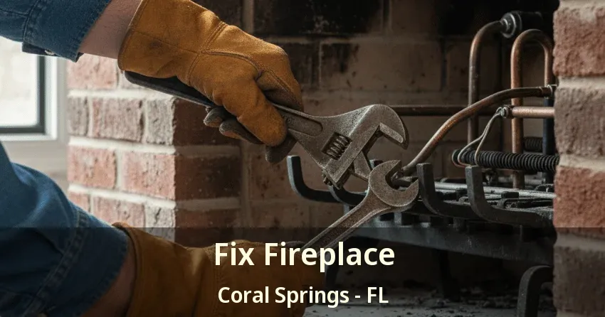 Fix Fireplace Coral Springs - FL