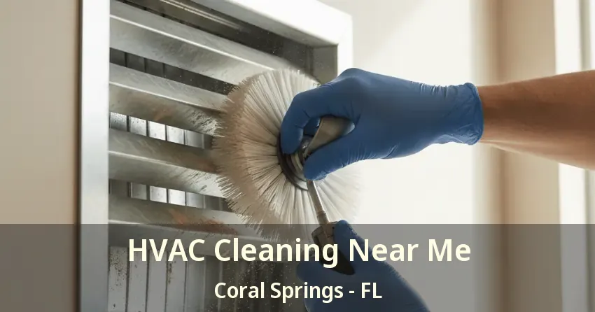 HVAC Cleaning Near Me Coral Springs - FL