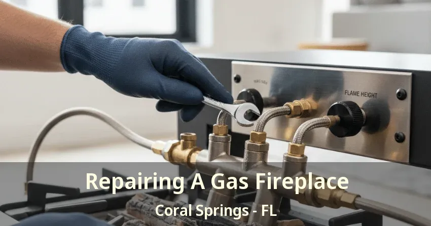 Repairing A Gas Fireplace Coral Springs - FL