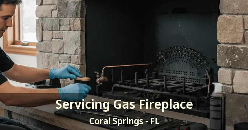 Servicing Gas Fireplace Coral Springs - FL